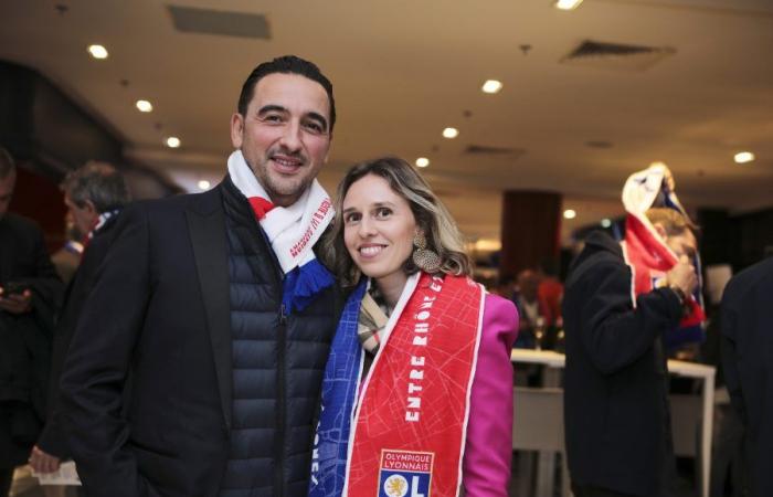 Le tribune VIP di OL – OM. Che Olimpiade pazzesca!