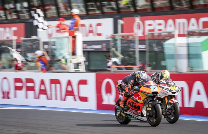 Moto2 Misano 2 – Vincitore, Vietti si sarebbe accontentato del podio