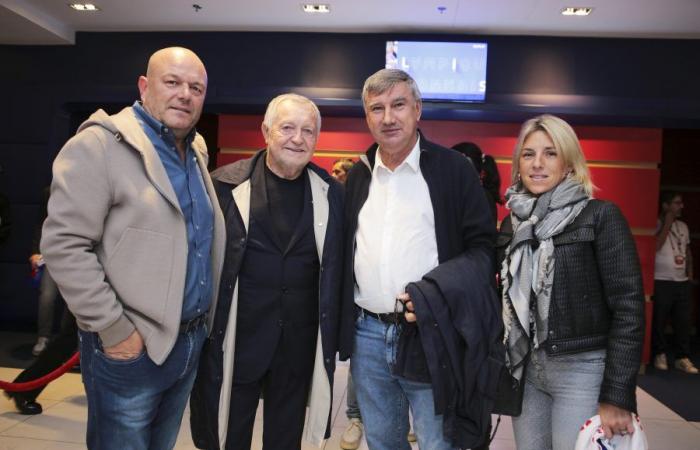 Le tribune VIP di OL – OM. Che Olimpiade pazzesca!