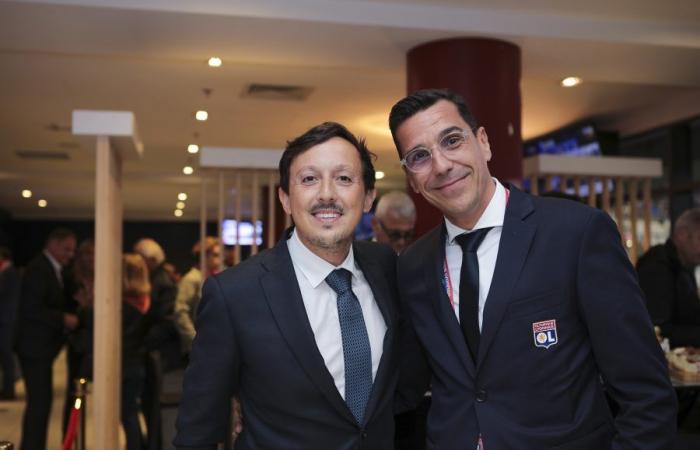 Le tribune VIP di OL – OM. Che Olimpiade pazzesca!