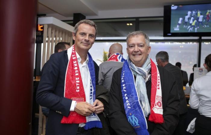 Le tribune VIP di OL – OM. Che Olimpiade pazzesca!