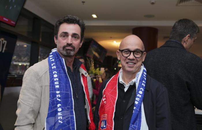 Le tribune VIP di OL – OM. Che Olimpiade pazzesca!