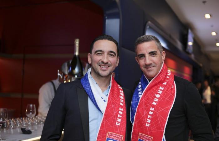 Le tribune VIP di OL – OM. Che Olimpiade pazzesca!