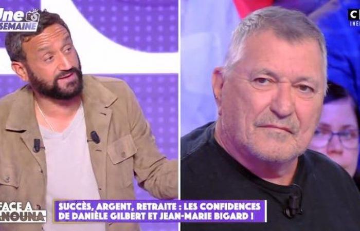 Jean-Marie Bigard scoppia a piangere su TPMP con Cyril Hanouna