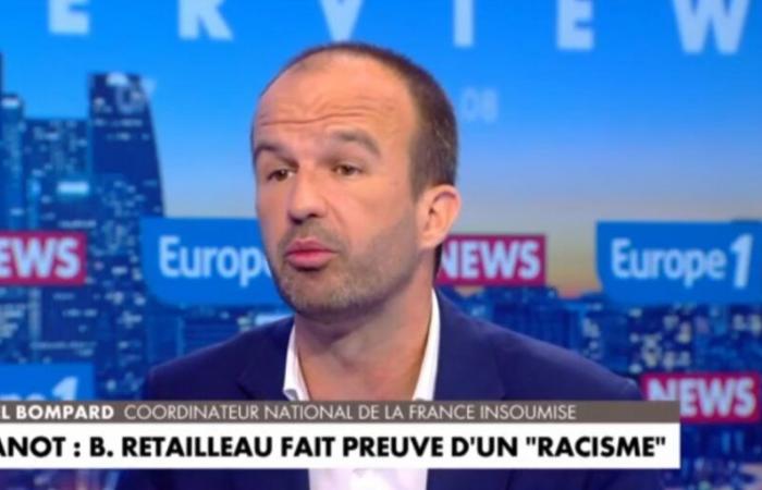 “Bruno Retailleau ha dimostrato razzismo”, afferma Manuel Bompard