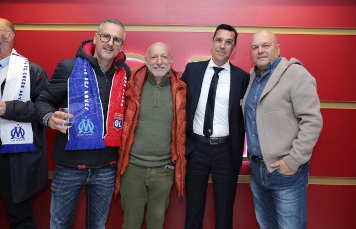 Le tribune VIP di OL – OM. Che Olimpiade pazzesca!