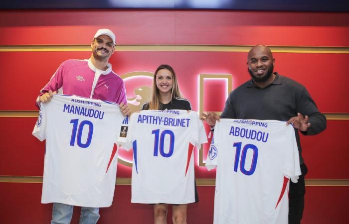 Le tribune VIP di OL – OM. Che Olimpiade pazzesca!