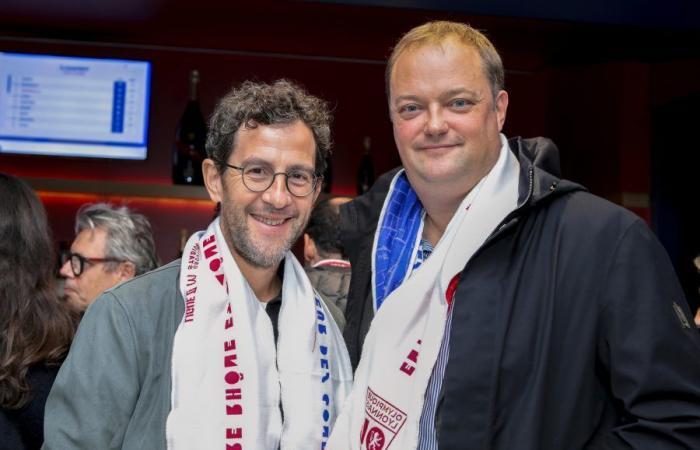 Le tribune VIP di OL – OM. Che Olimpiade pazzesca!