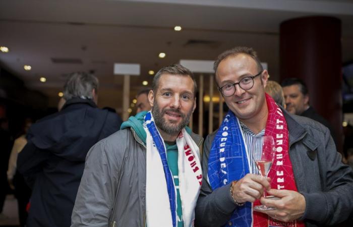 Le tribune VIP di OL – OM. Che Olimpiade pazzesca!