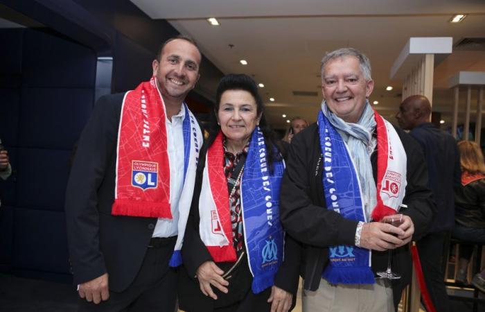 Le tribune VIP di OL – OM. Che Olimpiade pazzesca!