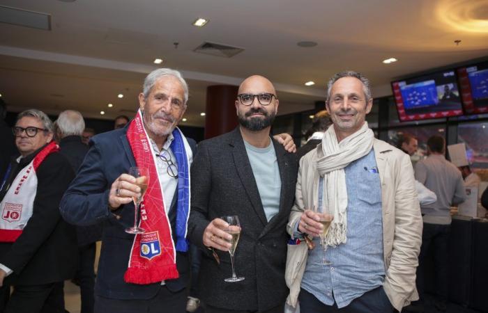 Le tribune VIP di OL – OM. Che Olimpiade pazzesca!