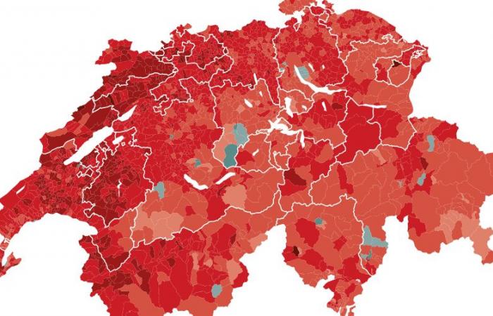 i risultati delle votazioni per comune – rts.ch