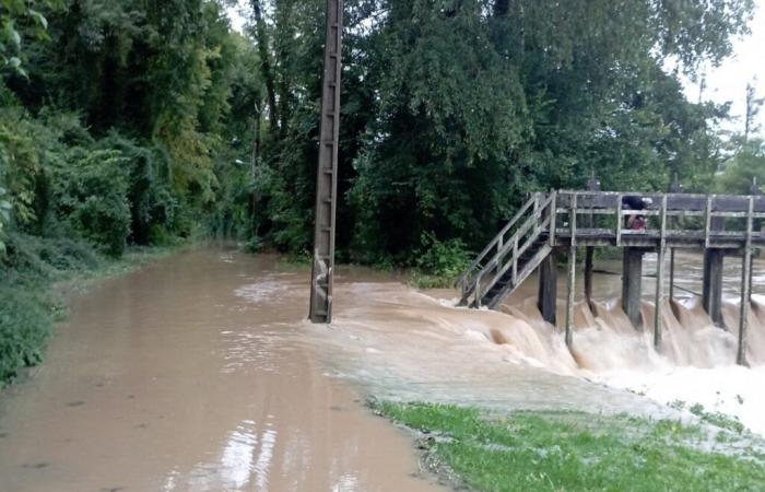 i fiumi straripano, scatta la vigilanza gialla