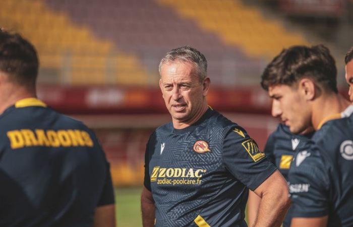 “Ho avuto i paraocchi questa stagione”, presume l’allenatore dei Catalans Dragons, Steve McNamara