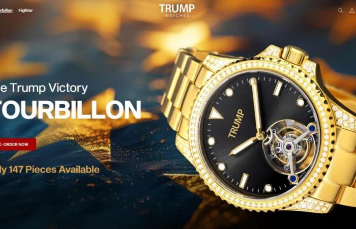 Donald Trump vende un orologio d’oro da 100.000 dollari per finanziare la sua campagna