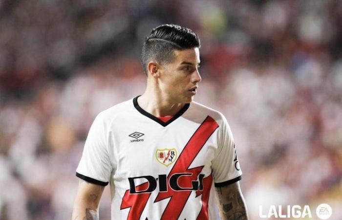 L’allenatore del Rayo Vallecano tempestato di domande su James Rodriguez: “Ho altri 25 giocatori”