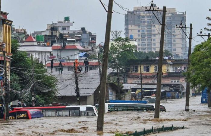 In Nepal, cinquantanove morti per le inondazioni, quarantaquattro dispersi