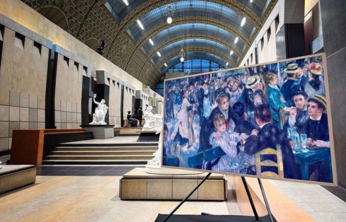 Gli impressionisti del museo d’Orsay accendono i televisori Samsung