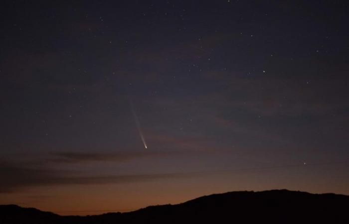 Immagini della cometa Tsuchinshan-Atlas, visibile ad occhio nudo questo fine settimana (foto)