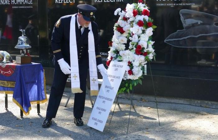 Nome del pompiere morto suicida aggiunto al Manitoba Fallen Firefighters Memorial