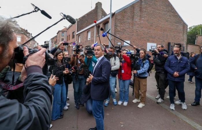 salsicce e patatine fritte e piatto prestigioso per gli ospiti a Tourcoing