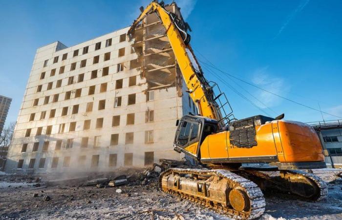 Un edificio è stato demolito perché non aveva accesso per disabili