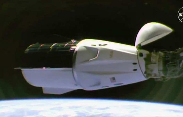 NELLE IMMAGINI | La nave SpaceX responsabile del ritorno dei due astronauti bloccati nello spazio è attraccata alla ISS