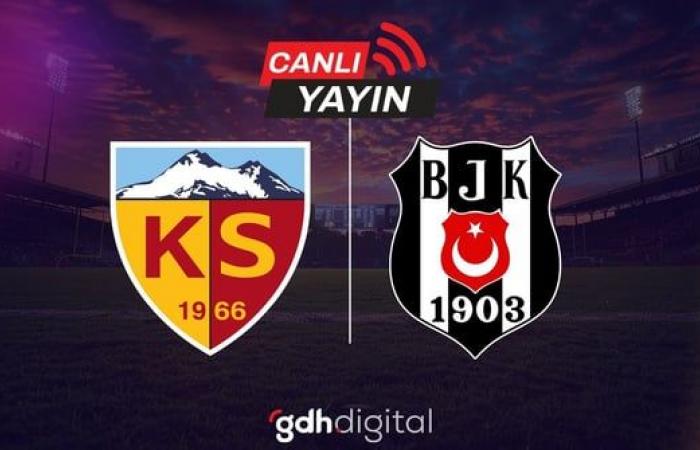 Guarda Kayserispor – Beşiktaş LIVE (Link) Kayserispor