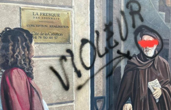 “Stupratore”, il ritratto dell’abate Pierre etichettato sull’affresco del Lionese, “doveva succedere”