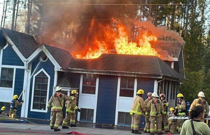 Incendio al CPE des Rires