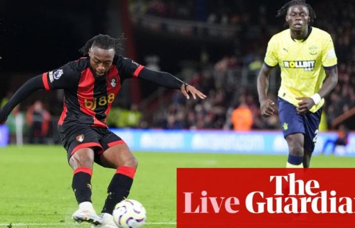 Bournemouth-Southampton: Premier League – live