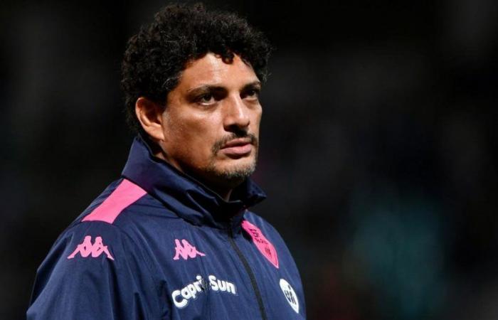 Karim Ghezal espulso dalla panchina dello Stade Français