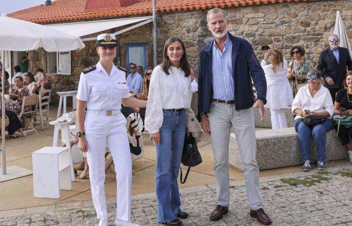 riunione in Galizia con Felipe e Letizia