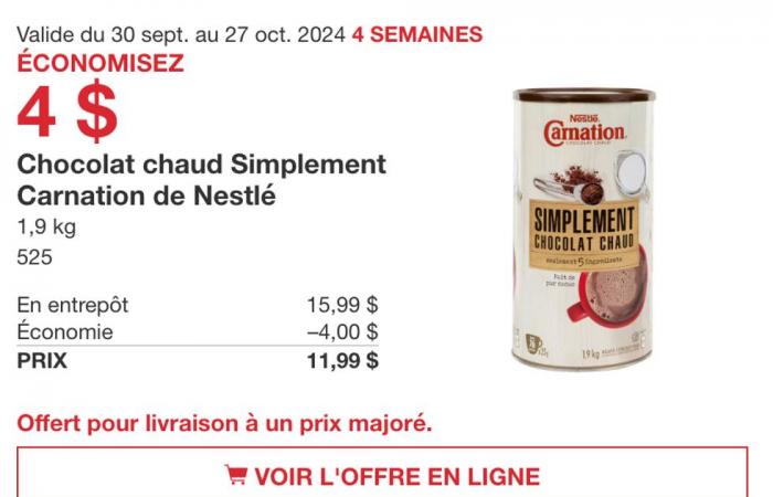 16 delle migliori offerte di generi alimentari presso Costco per il mese di ottobre