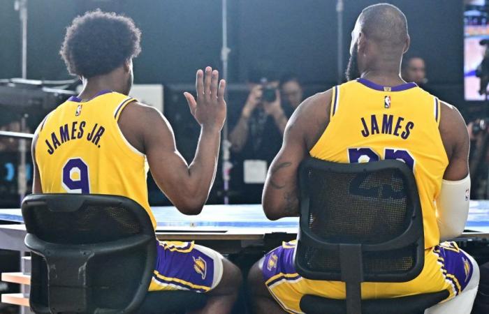 “Gioia pura”, racconta LeBron James i suoi primi allenamenti con il figlio Bronny ai Lakers