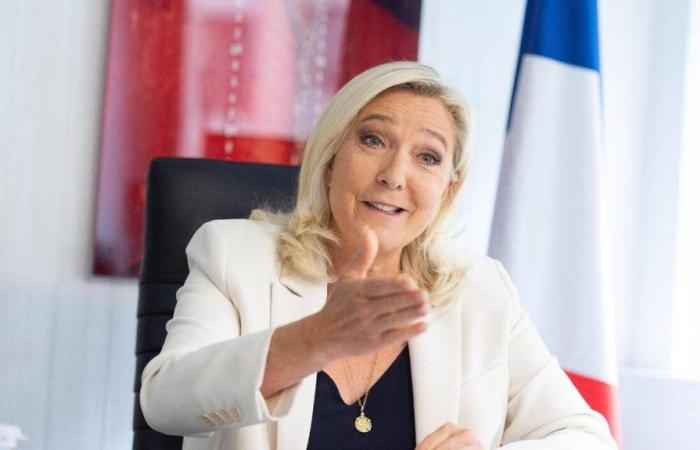 Marine Le Pen e il suo partito in tribunale questo lunedì