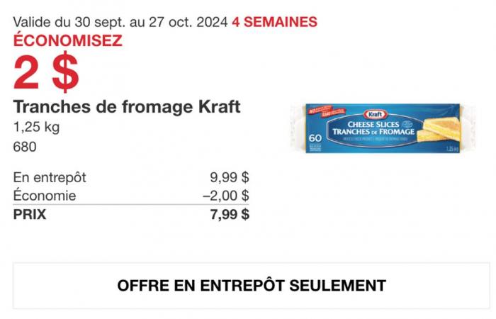 16 delle migliori offerte di generi alimentari presso Costco per il mese di ottobre