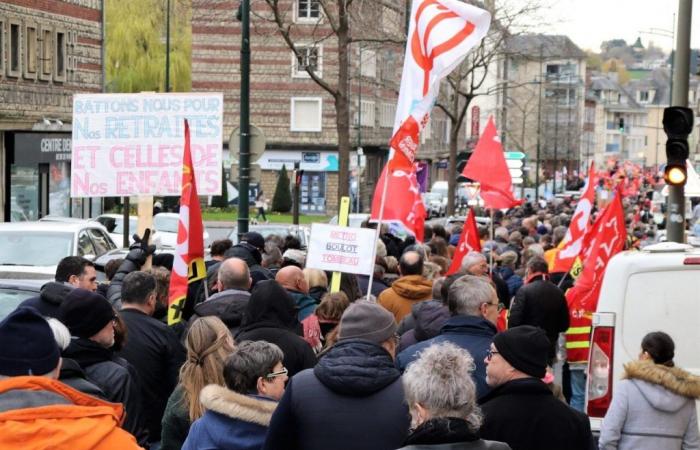 Sciopero del 1° ottobre: ​​una manifestazione a Lisieux