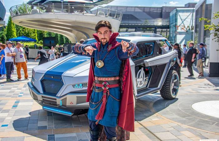 lo spettacolo di Disneyland Paris all’Avengers Campus