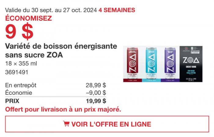 16 delle migliori offerte di generi alimentari presso Costco per il mese di ottobre