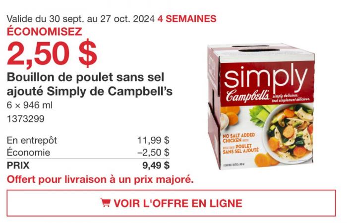 16 delle migliori offerte di generi alimentari presso Costco per il mese di ottobre