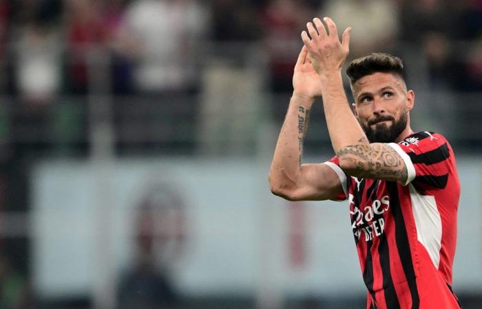 Giroud ha festeggiato la vittoria del derby con i giocatori del Milan ma “non può ancora paragonare” Leao a Henry