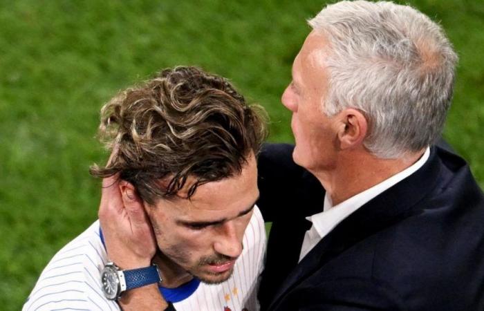 Didier Deschamps reagisce all’annuncio di Antoine Griezmann