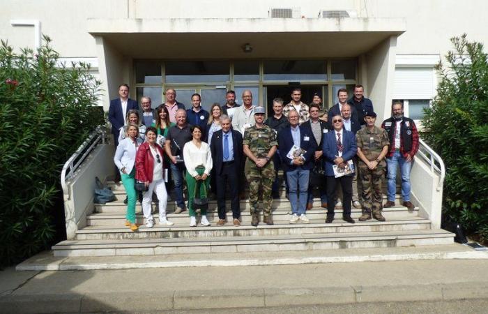 A Nîmes, il 4° Reggimento Attrezzature prepara una giornata per i soldati feriti durante l’operazione di sabato 12 ottobre