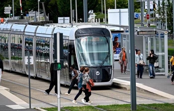 la rete di autobus e tram è stata interrotta questo martedì a Caen