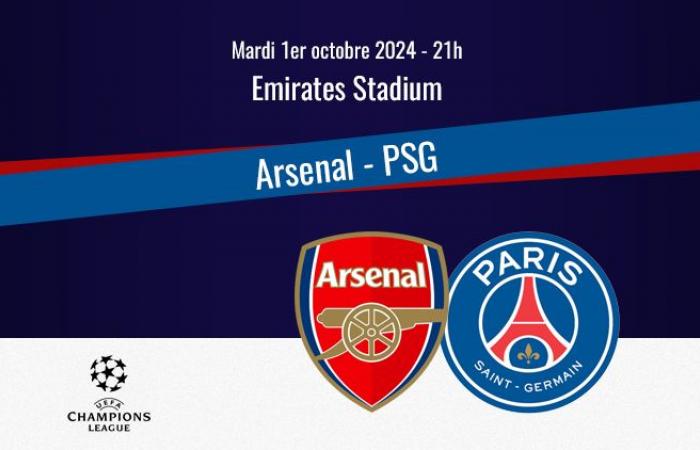 Come guardare Arsenal/PSG all’estero