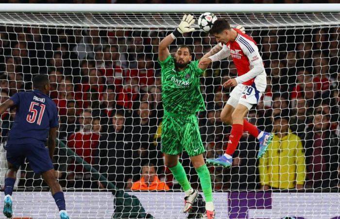 Arsenal-PSG (2-0): Donnarumma, mancato ritorno