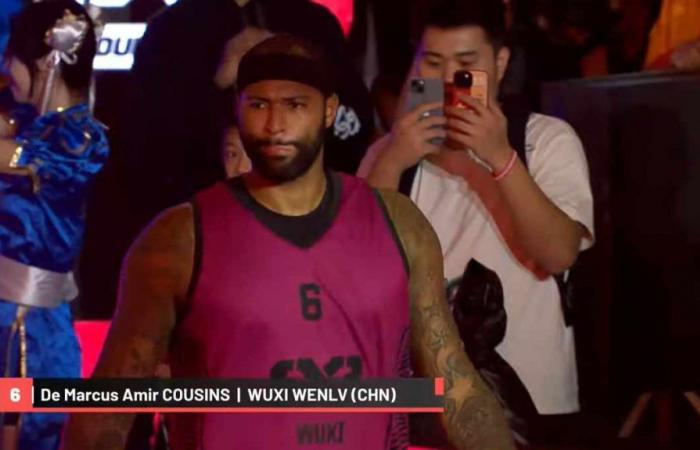 DeMarcus Cousins ​​​​ha giocato la sua prima partita sul circuito 3×3