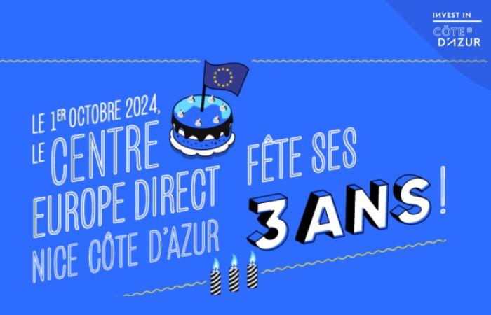 Centre Europe Direct Nice Côte d’Azur festeggia il suo 3° anniversario