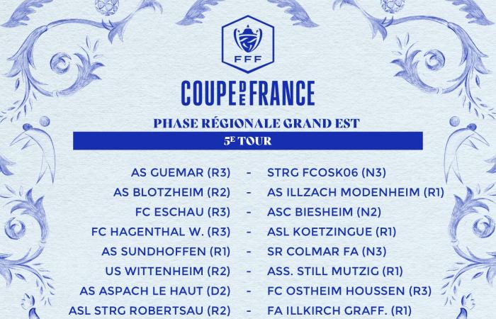 Coupe de France, i manifesti del 5° round! – LEGA DI CALCIO DEL GRAND EAST